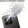 2 Pack For Xiaomi 15T Xiaomi 15T Pro Tempered Glass Camera Lens Protector, 9H Hardness Scratch-Proof Camera Protective Film, HD Clear Glass