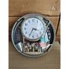 Used *Diameter 38.5 Cm "Citizen" Wall Clock Model Number 4MH771