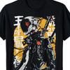 2026UnisexS UnisexS Japanese Cyberpunk Y2K Anime TShirt Cotton Retro Unisexga Streetwear with Japanese Text Kanji Print
