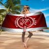 AFC Ajax Emblem Design Strandtuch, Schnelltrocknend, Pflegeleicht, Geeignet für Fitness und Strandurlaub, Sport-Essential