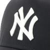 Newera Newera Mesh Cap 9FORTY Trucker 14666202 N139AT010 MLB New York Yankees NY Black Black FREE ONSPOTZ Custom Made Hat Kyu Forty A Frame Unisex