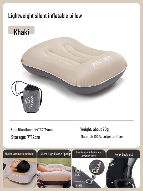 PAVEHAWK Lightweight Inflatable Camping Pillow