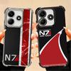 N7 Mass Effect Soft Phone Case For Xiaomi Poco X7 X8 Pro Max X6 X5 X3 F8 Ultra F7 M8 M7 M5S Redmi 15C 15A 15 14C 13C 12C 13 12