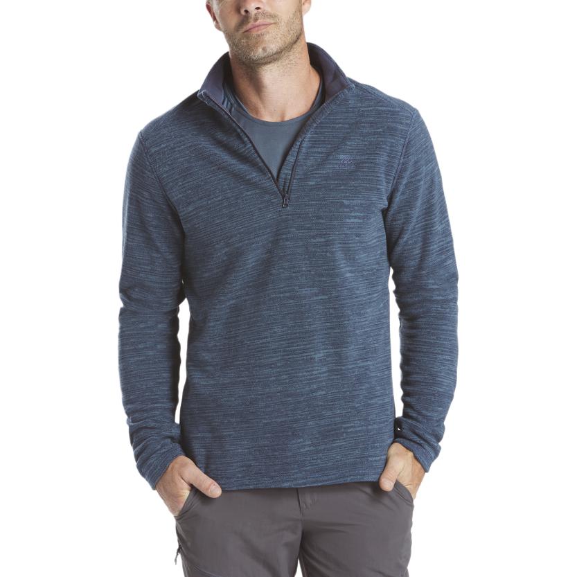 

DECATHLON QUECHUA MH100 Флисовая куртка для горного туризма Теплый пуловер мужской Темно-синий 3XL