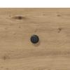 Artisan Oak Nightstand 34 X 35.5 X 45 Cm Particleboard