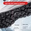 Unisex Snow Boots with Fleece Lining, Women's Cold-Resistant Travel Shoes, Non-Slip Waterproof Men's Footwear