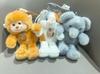 Scented Running Man Plush Keychain: Cute Animal Backpack Charm Doll