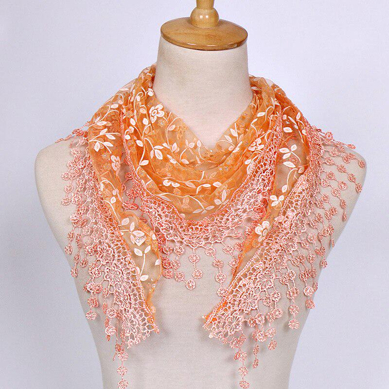 

Женщины леди девушка печати национальный стиль роза шаль шарф шарф