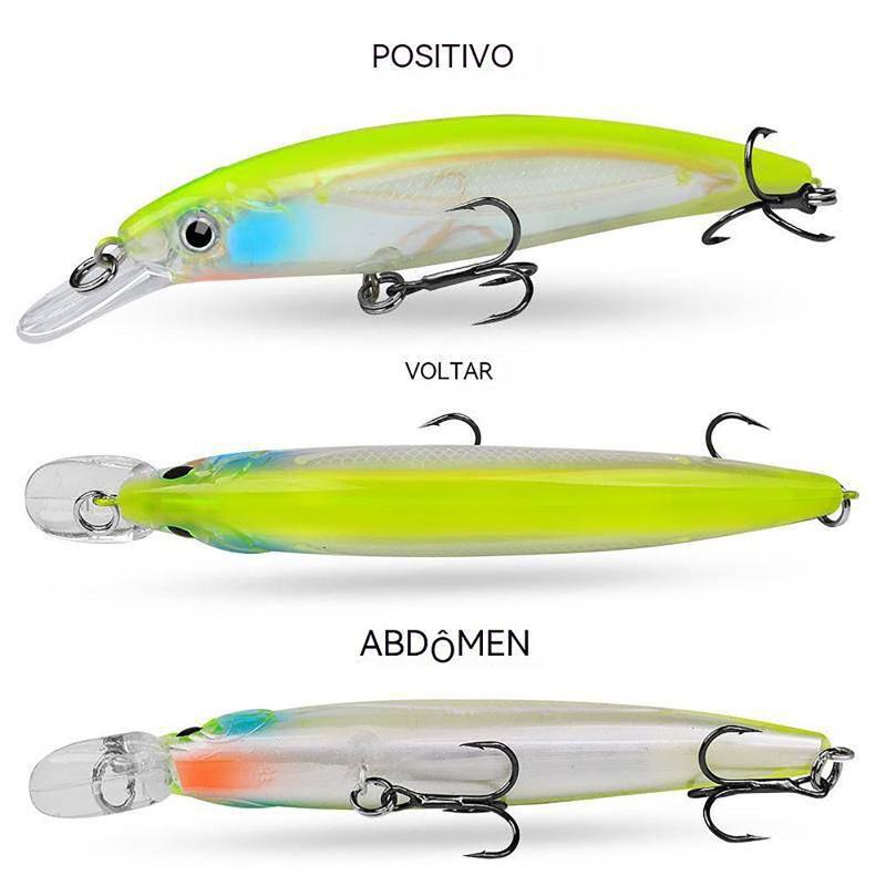 Fishing Lures Set Lifelike Long-cast Luminous Fishing Bionic Bait For Freshwater Saltwater Bass