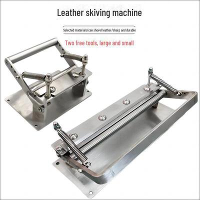 Stainless Steel Leather Tool: DIY Vegetable Tanned Leather Peeling & Thinning Machine for Edge Trimming and Shoveling