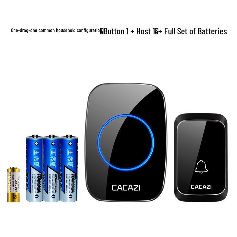 Smart Waterproof Cordless Doorbell with One-to-One Battery Powered DC Model
