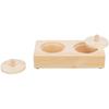 Jouet pour rongeurs - Trixie - Snack Box - Bois - Beige - Intérieur