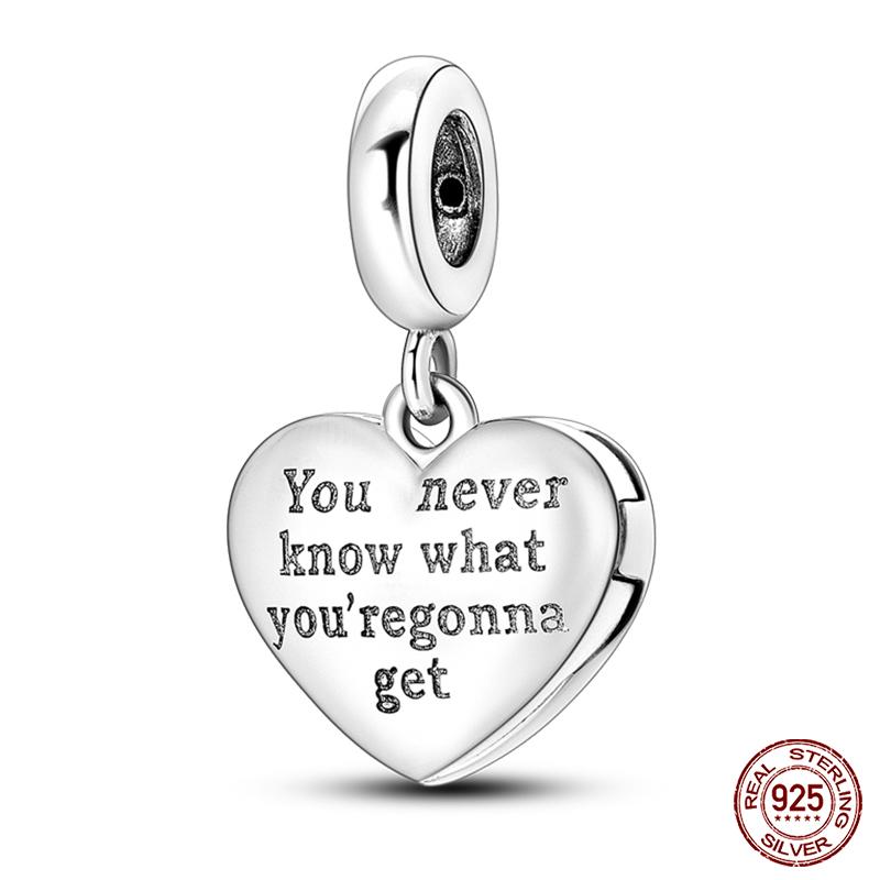 S925 Silver Fashion Camera Coffee Cup Flower Charms Beads Fit  S925 Original Bracelet DIY Birthday Jewelry Making For Women