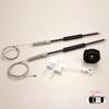 EWR263 Window Regulator Repair Kit Front Right Door for Fiat Doblo MK1 MPV Van 119 223 2001-2010 51718403