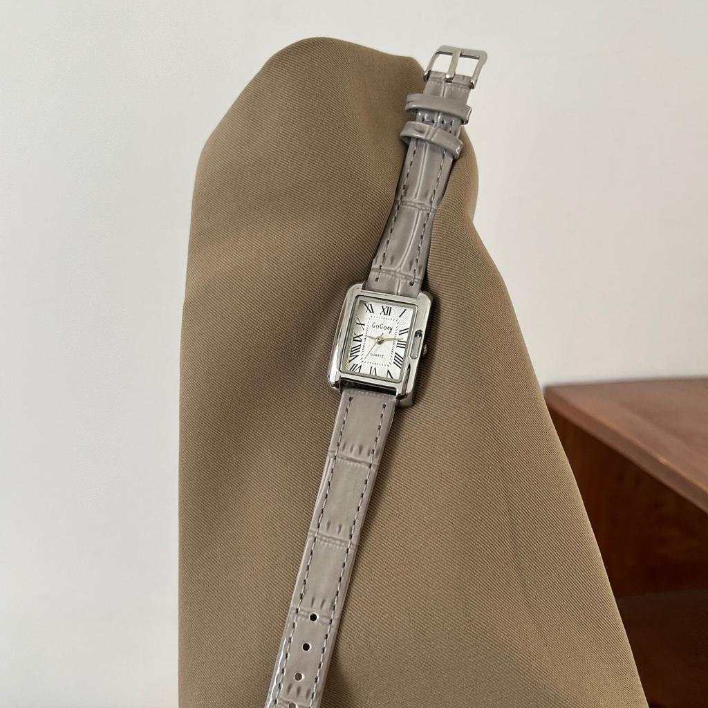 Small Square Plate Women'S Watch Belt, Antique Quartz Temperament, Versatile Women'S Watch Recommendation