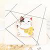 Fortune Cat Brooch Cat Badge Cartoon Mini Accessories Ins Tide Brand Spring Festival Gift Creative New Year Badge