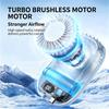 Summer 2026 Portable Neck Fan, Wearable Clip-on Bladeless USB Rechargeable, High Power Personal Cooling for Outdoor