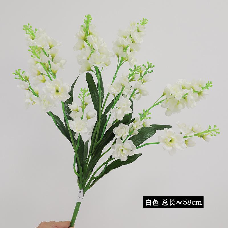

Simulation hyacinth hot-selling fake flower pastoral home furnishing hotel soft flower arrangement decoration