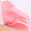 Silicone Ice Mold DIY Funny Gift Pink 4 Hole Tooth-shaped Ice Making Tray Kitchen Supplies