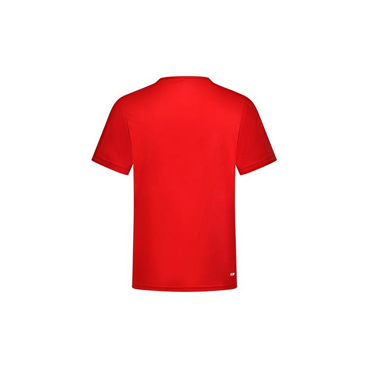 Li Ning Badminton Collection T Shirt Unisex Red AHST347-5