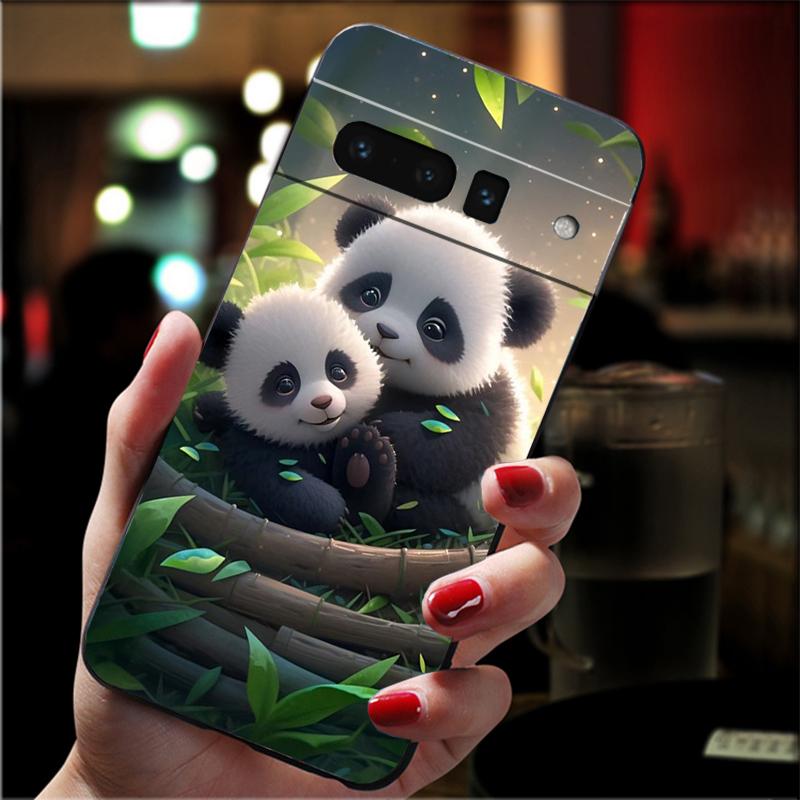 

Panda Bear Phone Case For Google Pixel 10 9 Pro XL 9A 8 7 6 Pro Pixel 8A 7A 6A Pixel 8 7 6 5 Google Pixel 7a