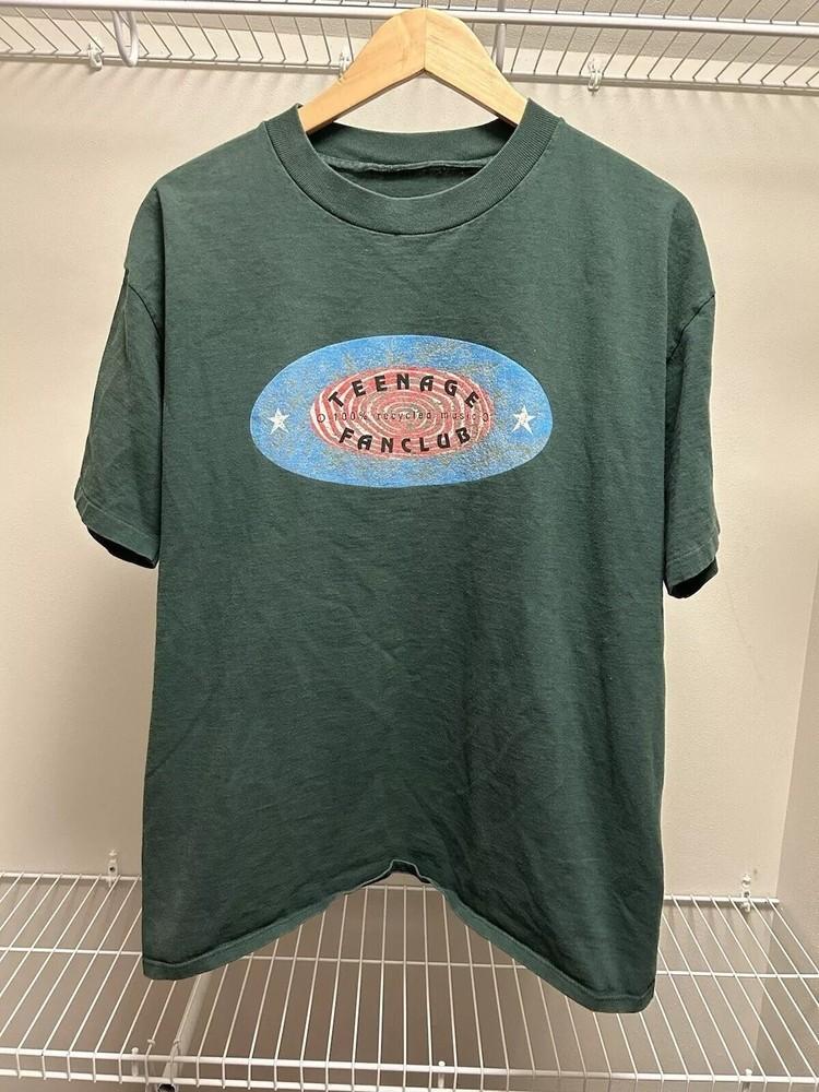 Teenage Fanclub Band Recycle Music Green T Shirt Full Size S-5XL Unisex T-Shirt XL