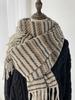 Women Winter Retro Knitted Scarf Headscarf Ladies Men Casual Striped Tassel Warm Scarve Mujer Male Wrap Shawl Unisex New Korean