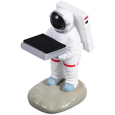 Watch Display Stand Resin Figurine Holder Tray for Watch Jewelry Storage and Home Desk Decoration Spaceman