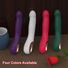 Vibrating Dildo AV Stick Telescopic Push Massage Vibrator Silicone Material Dildo Massage Female Masturbation Sex Toys, 10 Mode Adult Toys For Couples
