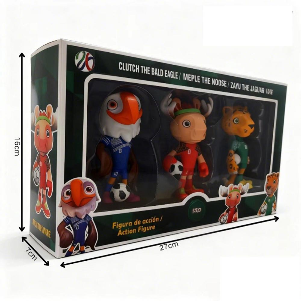 2026New Football Tournament Star Figurine Ornaments Lucky Charm Limited Edition Football Fans Star Souvenir decorative ornaments