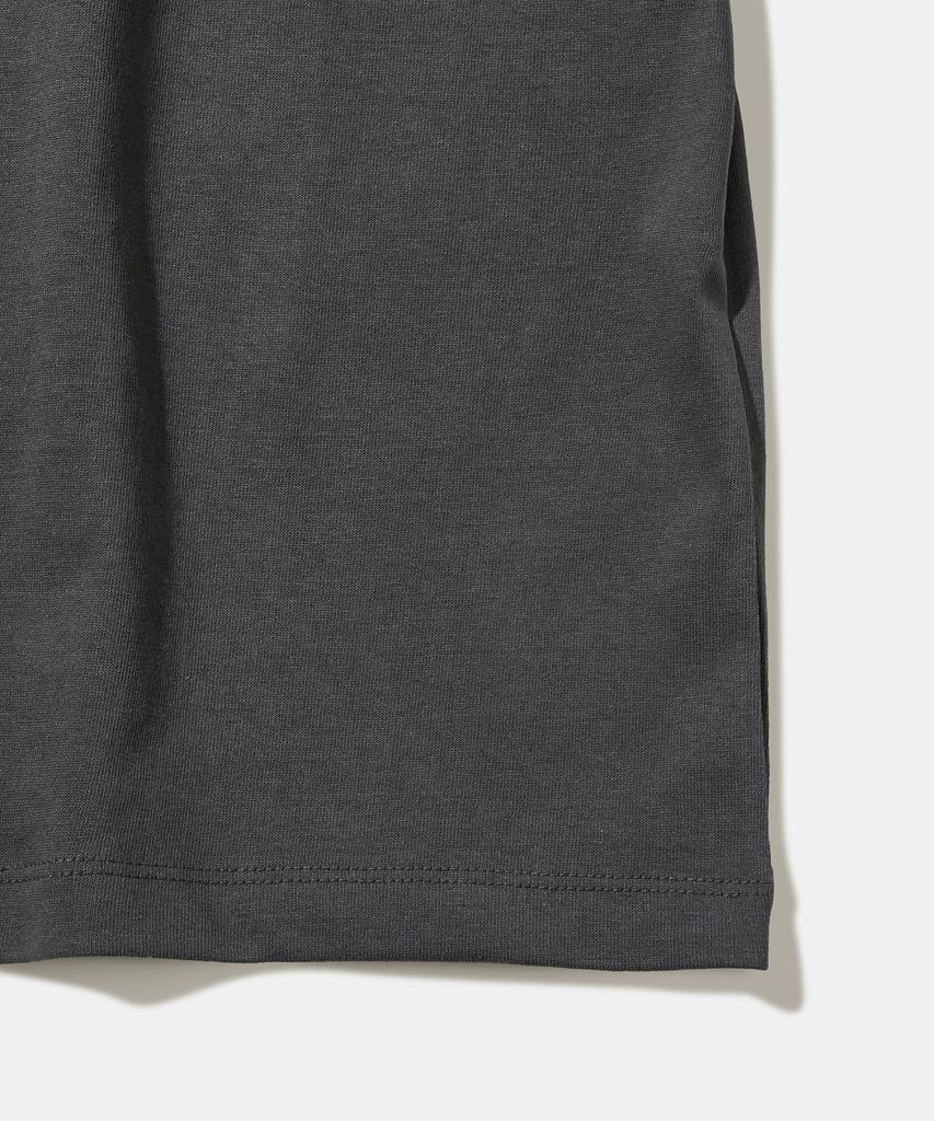 DIAMOND LAYLA [Machine Wash] Kkaho Haenyeo Short Sleeve T-Shirt T104 Charcoal