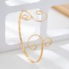 European-Style Personalized Musical Note Bracelet for Women - Trendy 2026 Holiday Jewelry
