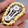 Gyroscope Hand Spinner Chain Gear Chains Gear Wheel Gear Chain Gyroscope  Classic Toys