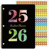 Student Planner 2025-2026 - Academic School Planner from Jul. 2025 - Jun. 2026, 8.5" × 10.8" Weekly Lesson Organizer, Strong Twin-Wire Binding, 12