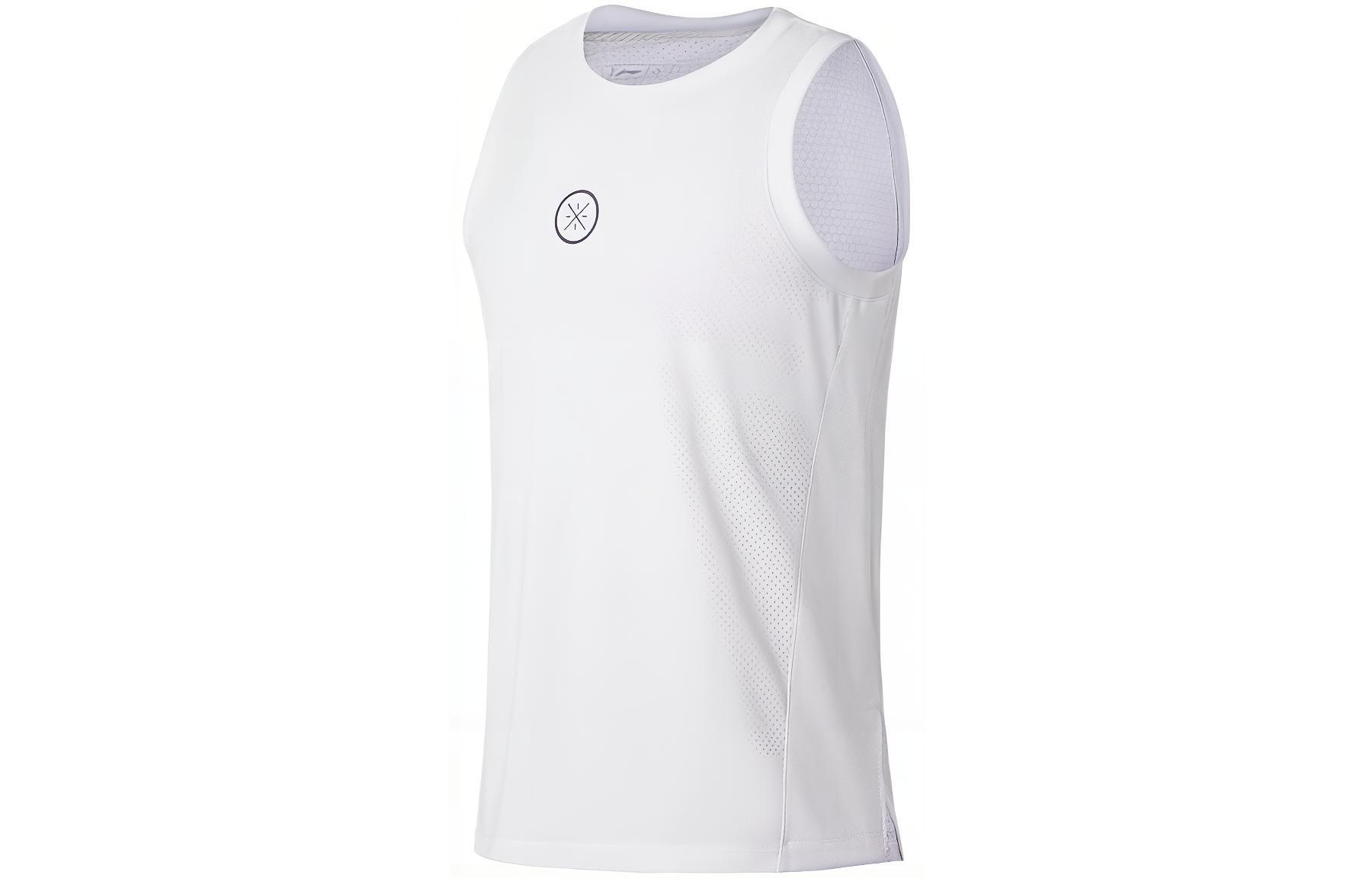 Li Ning Wade Collection Tank Top Men s Standard White AAYS039-2 2XL