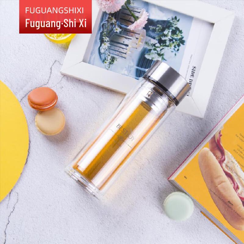 FUGUANG Double-Layer Borosilicate Glass Tea Cup