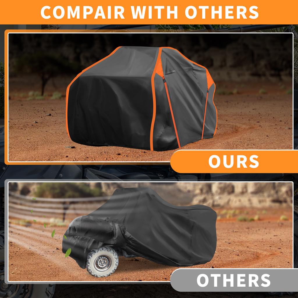 Pokrowiec Motoforti na ATV dla Can-am OUTLANDER MAX XT DPS/XT-P Wodoodporny Pokrowiec na Quada 4 Kołowy Zewnętrzny Ochrona przed Słońcem i Deszczem
