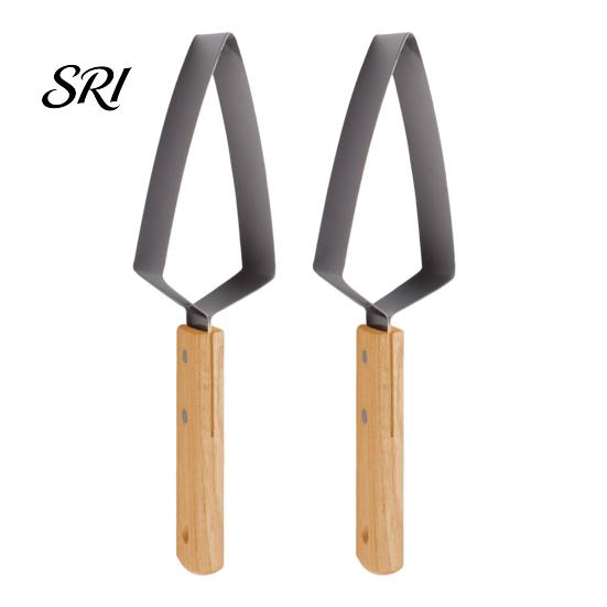 Push Pull Fruit Cutter Watermelon Stainless Steel Slicer with Ergonomic Handle Easy Cutting Tool Quick Melon Kitchen Gadget Durable Knife