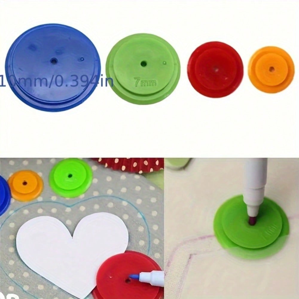 4pcs Sewing Wheel Set - Available In Multiple Colors And Sizes, Suitable For Precision Sewing And Quilting Crafts