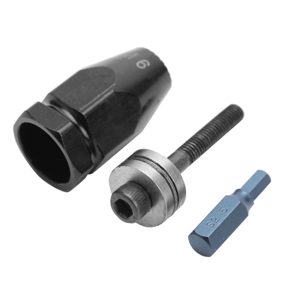 Pneumatic Pull Setter Air Rivets Nut Gun Rivet Nut Head (M6 Hex straight shank)