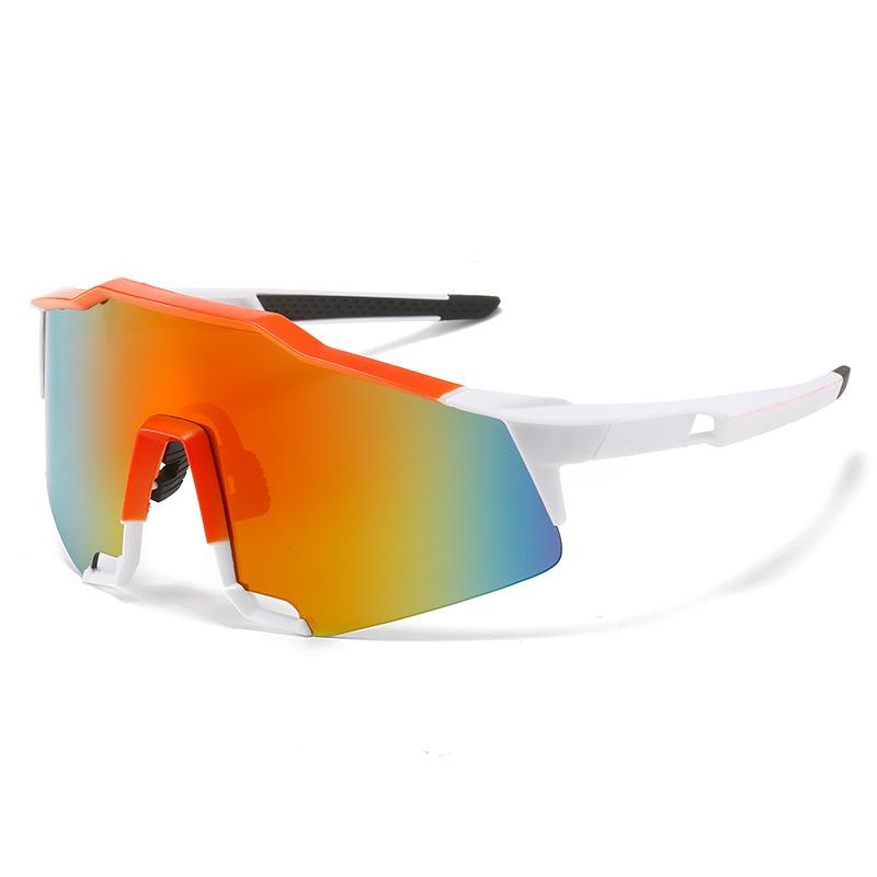 New Men's and Women's Outdoor Glasses Cross-border Bicycle Frame Wind Cycling Sunglasses 9805 Sunglasses