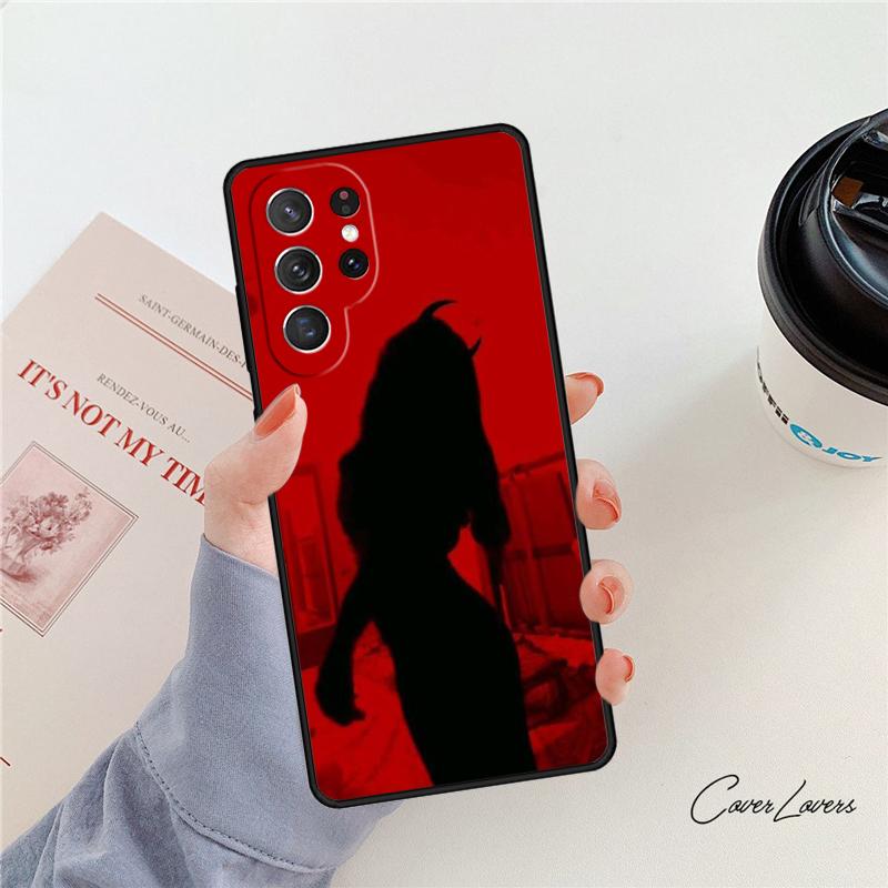 Aesthetic Devil Woman Bad Girl phone case For Samsung Galaxy S24 S25 S23 S22 Ultra Note 10 20 Plus S20 S21 FE Cover