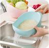 Multi-Function Kitchen Rice & Vegetable Washing Sieve Basket