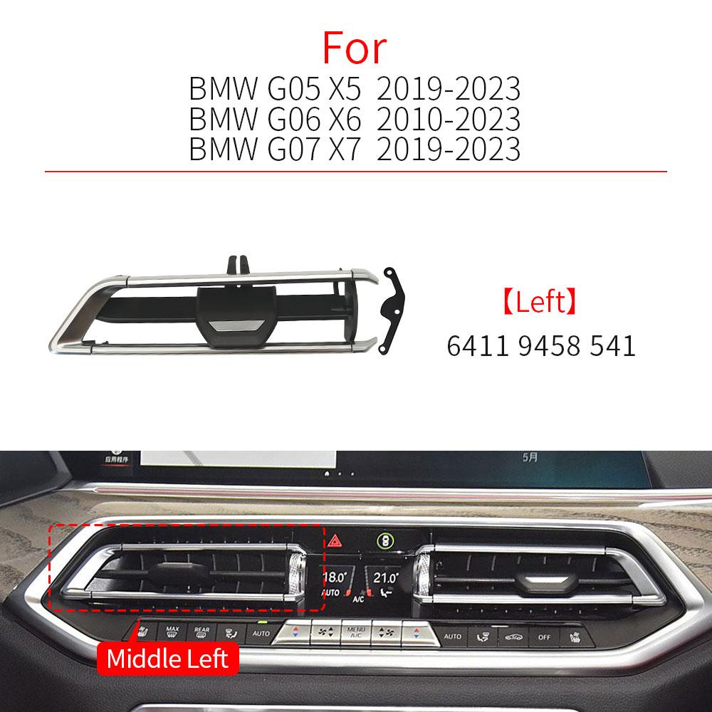 For BMW G05 G06 G07 Car Front Air Vent Grille Clip Trim Parts A/C Outlet Repair Kits Accessory For BMW X5 X6 X7 64119458541