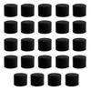 [AWESOME] Wheel Nut Cover 24 Pieces Color: Black Nut Size: