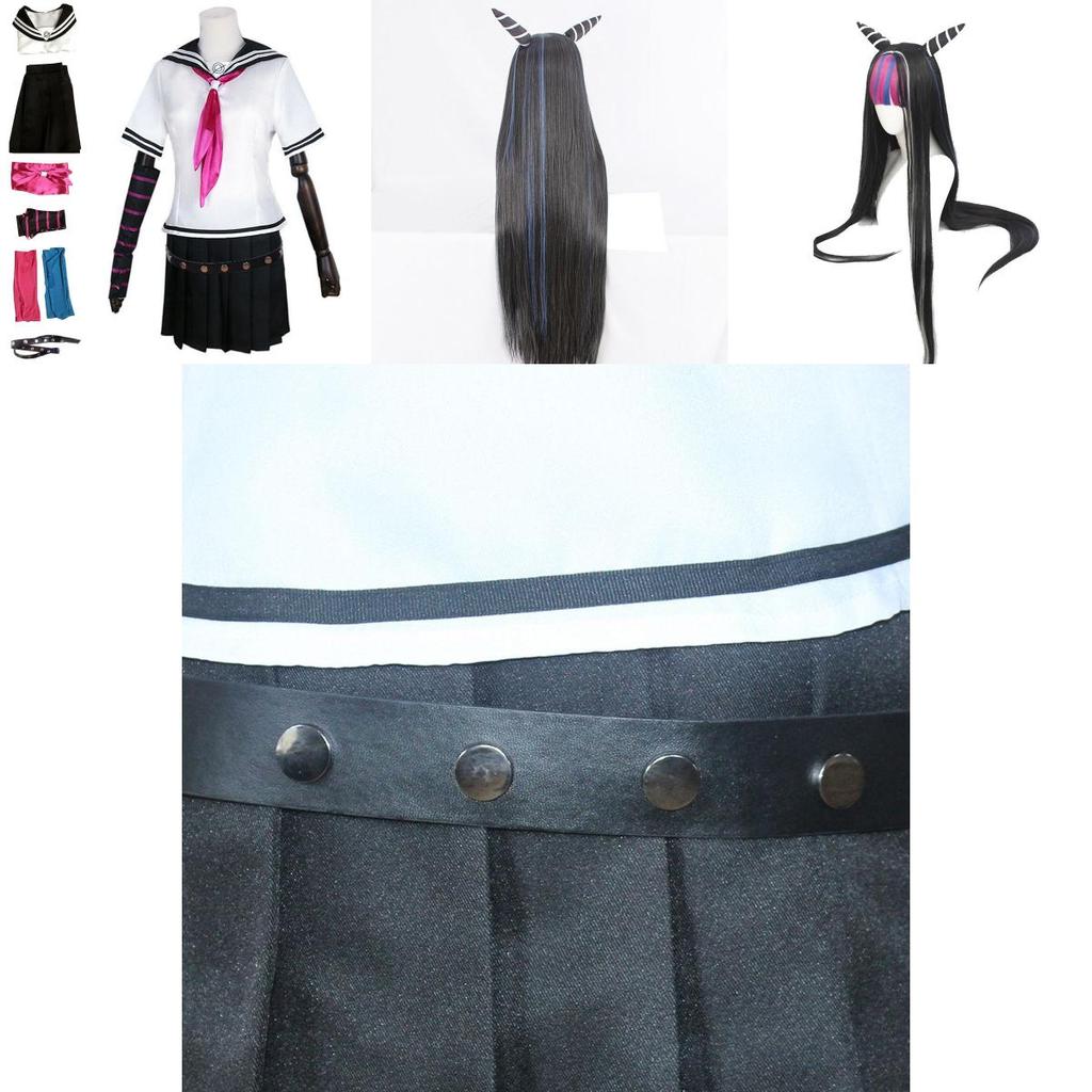 High-quality Danganronpa Ibuki Mioda Costume Uniform Dress Set For Anime Enthusiasts