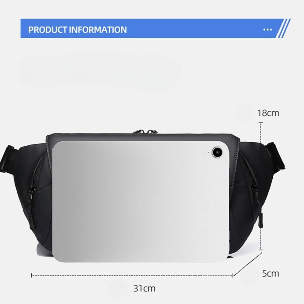 Umhängetasche Herren Brusttasche Freizeit Tasche Herren Bauchtasche