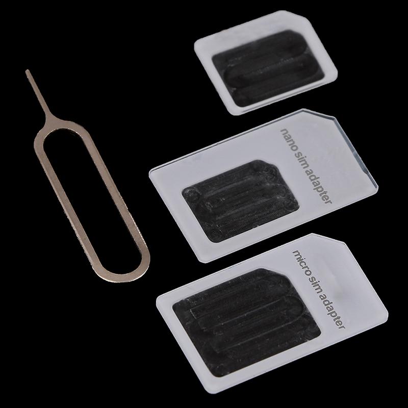 Nano To Micro SIM Converter Adapter Set 10 Pack 10-Pack Nano To Micro ...
