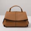 2025 New First-layer Cowhide Niche Design Women's Handbag Genuine Leather Cross-border Explosion Single Shoulder Oblique Span Bag