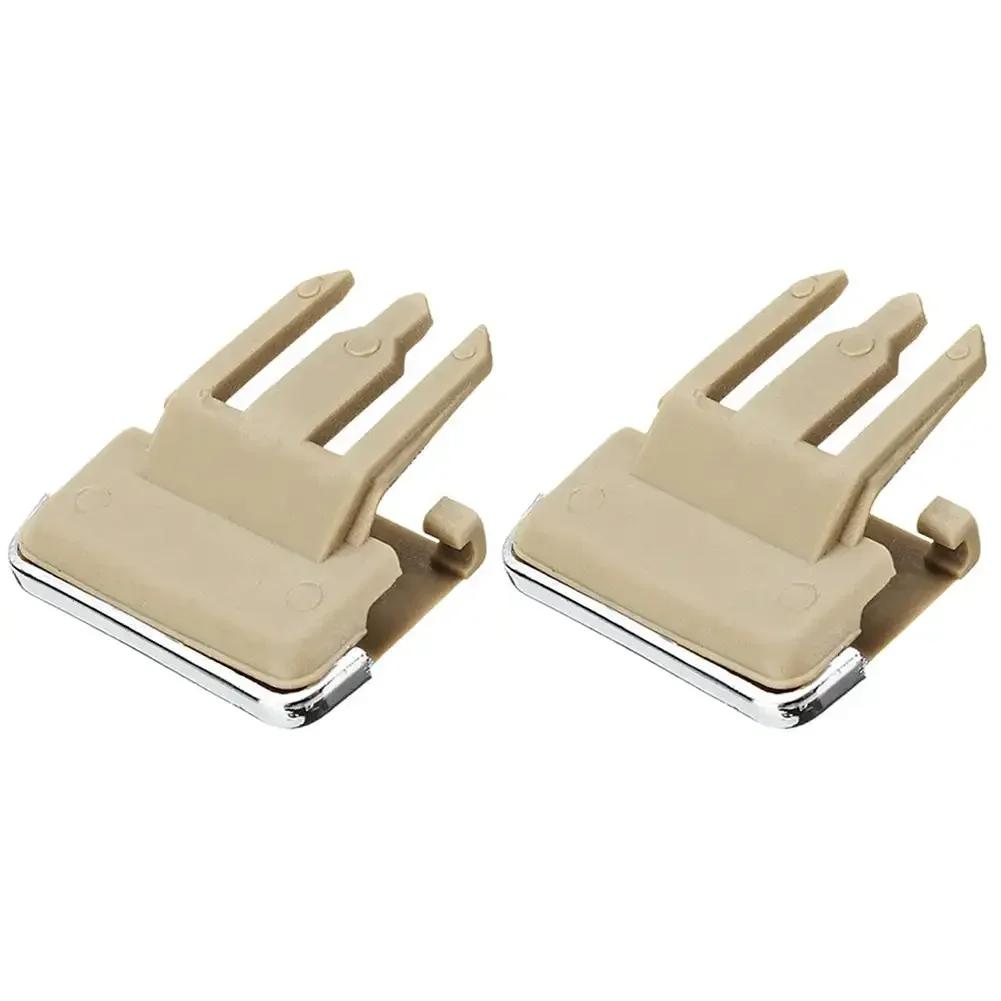 2Pcs Car Dashboard Air Conditioner Outlet Pick AC Vent Grille Tab Clip Replacement Accessories Kit For Toyota Corolla 07-13